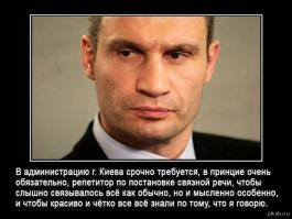 Обращение киевлян к Кличко