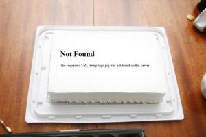 Торт с логотипом