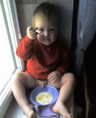 Когда отец остается наедине с ребенком 