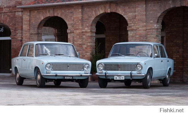 FIAT 124 VS. Lada 1200