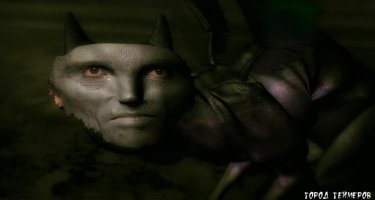 Напомнило фильм "Зеркальная маска".