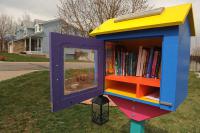 В Колорадо вот такие ящички перед домами ставят. Не выкидывать старые книжки а устроить "обмен"