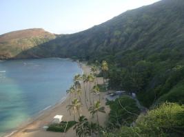 хоть к Европе никакого отношения не имеет, но все же : пляж Ханаума бей, Оаху, Гавайи