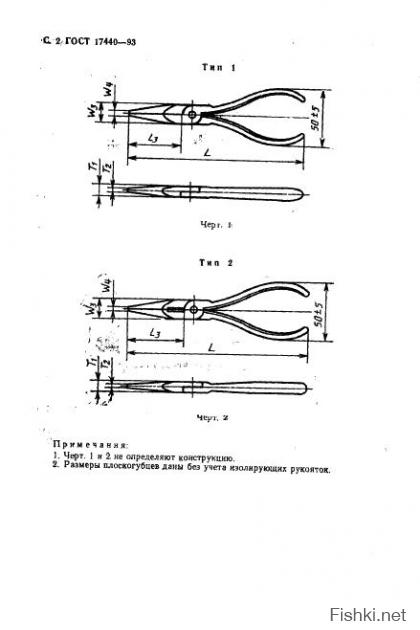 Это плоскогубцы с полукруглыми губками ГОСТ 17440-93