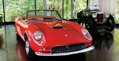 250-ая - красотка! С детства был влюблен в 250 GT Spyder California после просмотра "Феррис Бьюллер берет выходной"