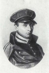 Он правнук Владимира Иванович а Даля, составителя "Толковый словарь живого великорусского языка".
Вот рисунок молодого прадеда - правда очень похожи?