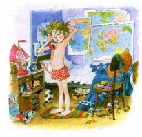 в детстве кисть Сутеева была самая приятная и уютная. Такие рисунки как у Бориса Дехтерева захватывали целиком - читаешь книгу и потом пытаешься дорисовать мысли всеми деталями антуража картинки.
Единственное - забыли Германа Огородникова. Вот где талант и любовь к мелочам!! Каждая иллюстрация как пол-рассказа =)