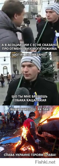 Я все жду, когда они протрезвеют, наконец. Или гуманитарная помощь из России дойдет до Киева - три фуры с галоперидолом...