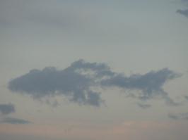 Давно еще сфотал...
Облако-заяц и облако-рыба)))