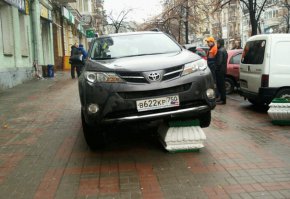 Неудачные примеры парковки