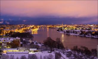 30 живописных зимних городов