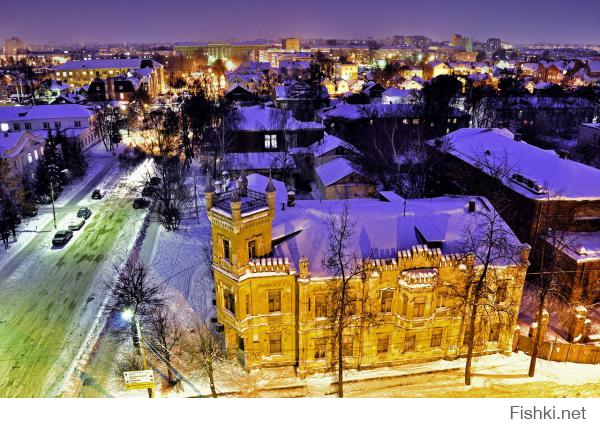 30 живописных зимних городов