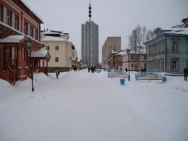 Завод «Севмаш» и город Архангельск
