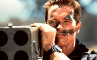 А если точно попал в цель,то лицо было как у Шварца)))