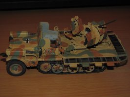 Все равно лови. Вдруг пригодится. 
Sdkfz 10/5 Flak38. 
Элефанта тоже могу прислать, но он у меня находится за 40 километров от Харькова, и его еще надо бы подкрасить немножко.