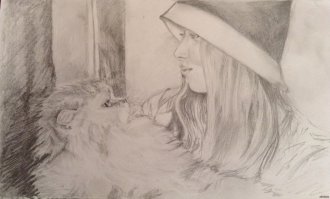 Кот под сугробом идет домой 