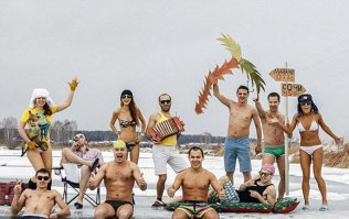 усть-илимское водохранилище.. вычислил по пеленгам..