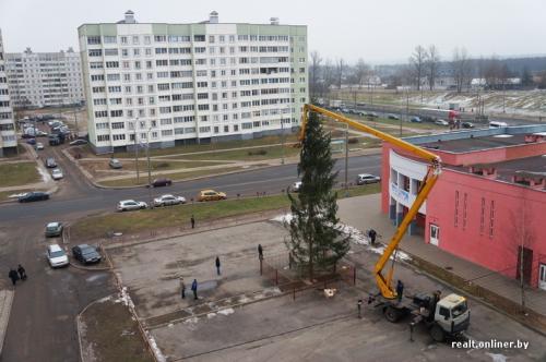 вот такую красавицу постави в одном из раенов г.Минска