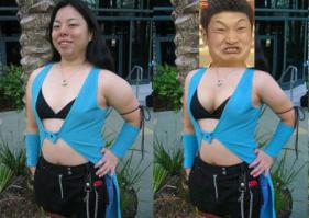 Фотографии людей до и после цифровой обработки