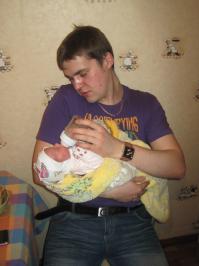 Вот у нас то же самое...первая встреча папы и дочки, после больницы...и тоже думали, что не выживет, и тоже скоро ей 4 года.