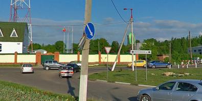 Вот вид со стороны ул.Новая