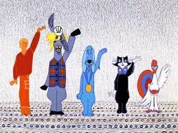 Там Трубадур и Осел хозяина на концерт разводят. "Мы к Вам заехали на час".