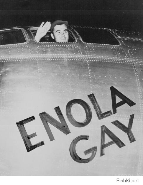 Мало того, что такое сделал, так ещё и самолёт "геем" назывался.