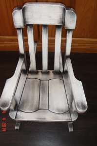 Столько досок в такие дрова ... Мои кресла качалки...