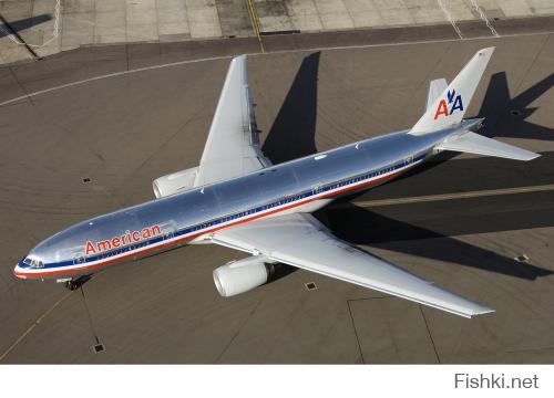 практически KLM

зеркальная ливеря American Airlines наверно лучшая