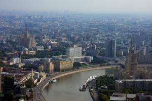 Лазил по работе на крышах Москва-Сити. Сильно не пинайте, вдруг кому понравится?