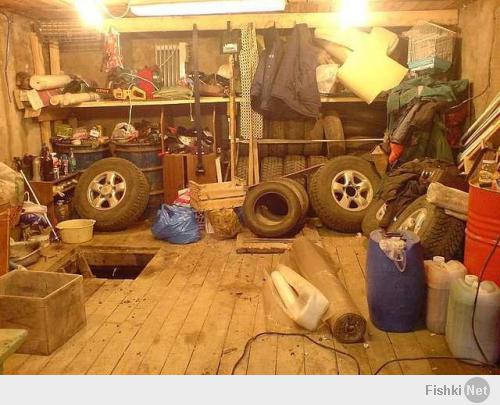 В России, всё что делается в гараже - остаётся в гараже.