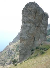 Чертов палец. Крым, Карадаг.