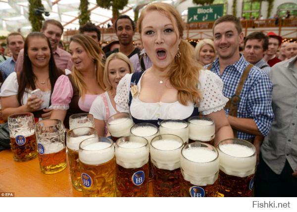 Так таких фоток с любого фестиваля понаделать можно. А у октоберфеста кстати есть другая сторона: