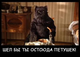 С котом из Мастер и Маргарита не поспоришь!