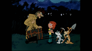 -  а он у меня рубль олимпийский украл...