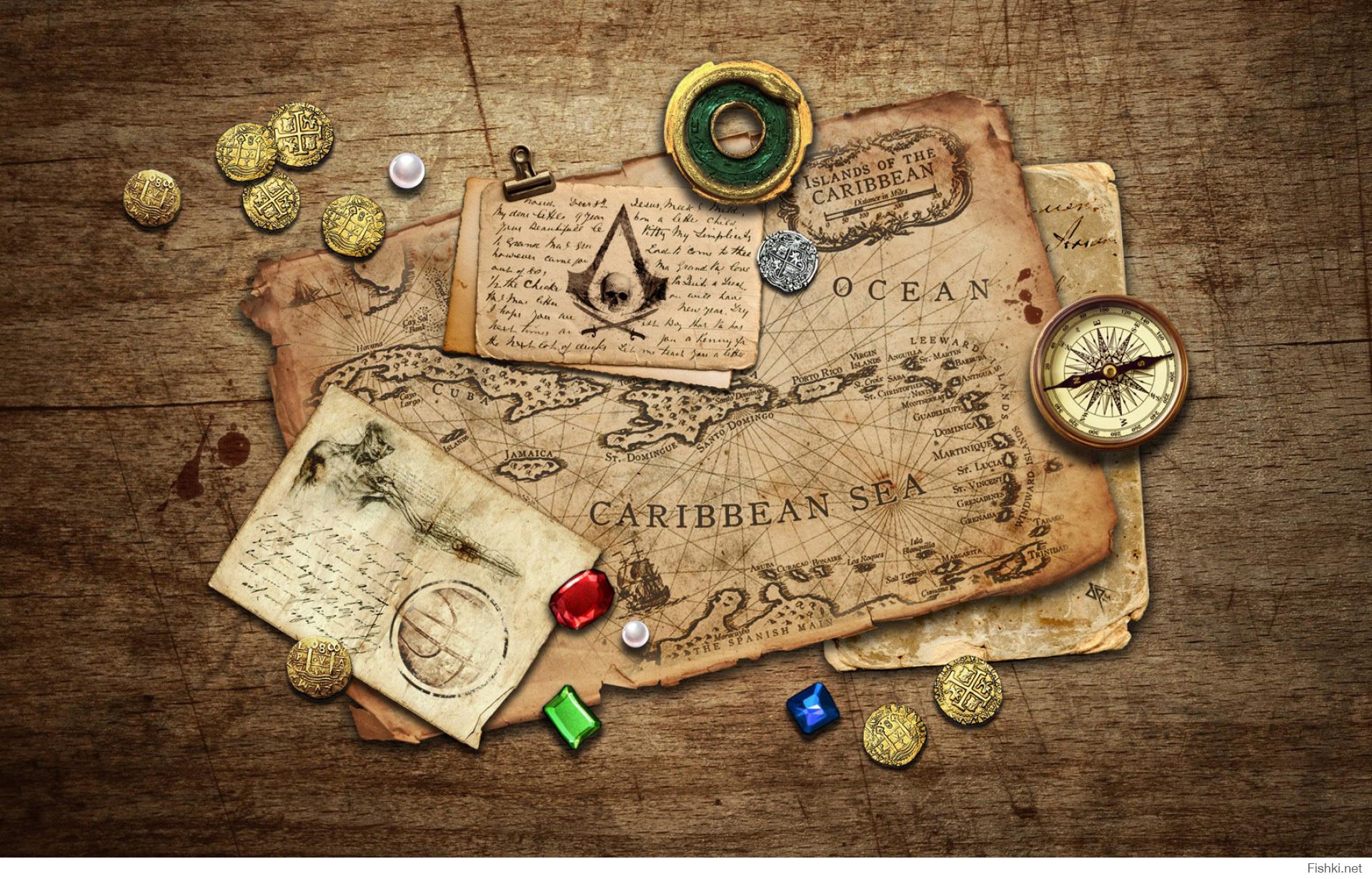 Печать рабочий стол. Пиратская карта на столе. Старинная Пиратская карта. Старинный компас. Старинная карта с компасом.