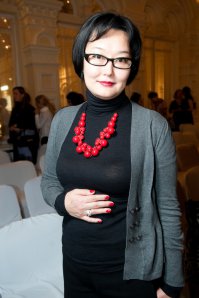 Пожалуй самая известная калмычка России... Александра Бурутаева