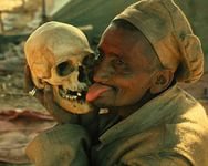 Обратная сторона Индии... агхори - святые канибалы индуизма.