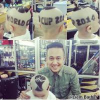 лучше бы на себе выстриг ,а не на ребёнке