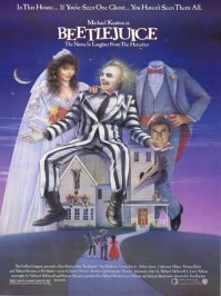 Какой к черту Бетельгейзе?
Beetle juice = сок из жуков.

То что название звезды американцы извратили до неузнаваемости не значит что он назван в честь звезды. Имя написано на оригинальном постере. И это Beetlejuice а не Betelgeuse.