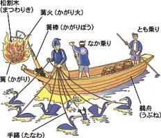 Это называется УКАИ - японская рыбалка с бакланами