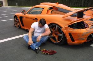 Гоша Куценко разбил свой Morgan