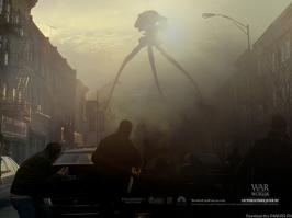 И все таки это произошло: в Донецком аэропорту высадились марсиане с боевыми треножниками.