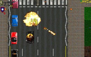 Играл тока в GTА и GTА London. Вторая часть уже была навороченной, а когда вышла часть где вид сзади, я понял что это уже перебор.