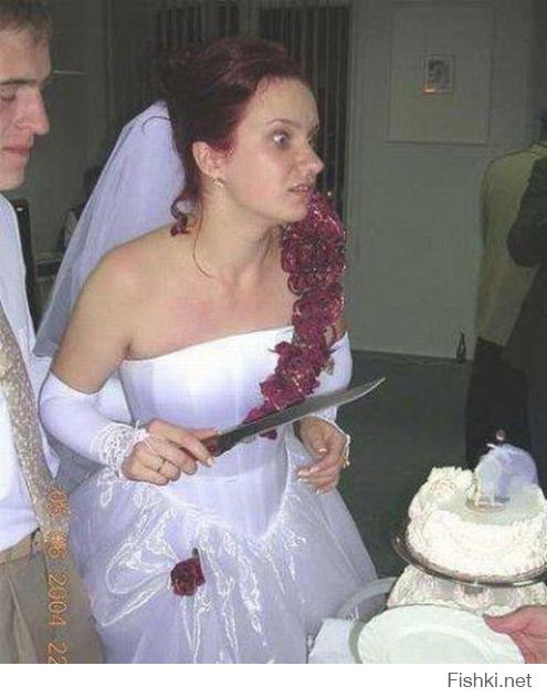 Интересно, бывают ли разводы сразу же после просмотра свадебных фото ))