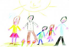 чёт кажется <span style='color:gray'>[мат]</span> рисует на А4,а папа как-то странно на ватмане)))