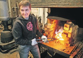 Наталья Забелина. Кузнец.