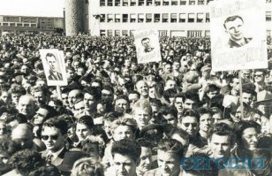 Спустя столько лет, трудно объяснить значимость его подвига. Да и детям трудно понять. И только глядя на старые фотографии из разных стран, на которых видно как его встречали - становится понятно, что он совершил что-то очень, очень, очень великое!!!