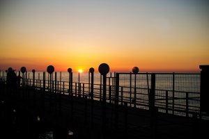 Сочи Лазаревское, закат 8 марта )