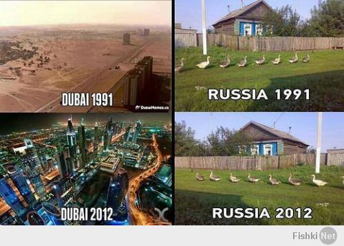 Как раз наткнулся на картинку где Дубаи и Росиия упоминаются :) (извините, про Украину и "гейропу" ничего нету)